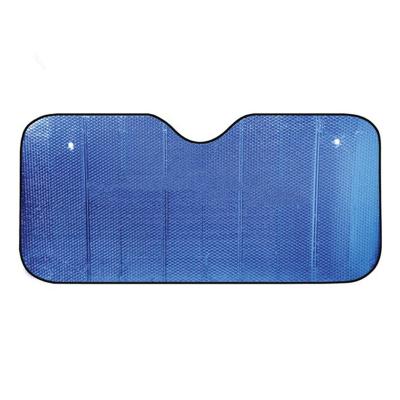 China Block Sun Custom Printed UV Foam Front Car Windshield Sunshade Cover Sun Visor Protector PE Foam for sale