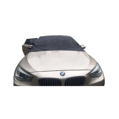 China Protect Against Wholesale Foldable Windshield Protector Foldable Windshield Polyester Frost Car Cover Waterproof Sun Shade for sale