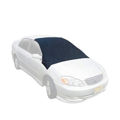 China 2 in 1 used in summer or winter magnetic nylon fabric snow proof car cover for sale