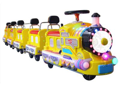 China Amusement park trackless train kiddie ride amusement ride train for sale WX-B10 for sale