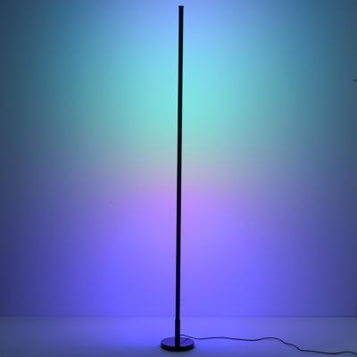 China Modern Corner Modern Home Floor Light Standing Led Floor Stand Decor Floor Lamp Spiral Spiral Floor Lamp for sale