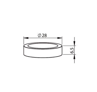 China Excellent Quality Par-Ring Bystronic Fiber Laser Cutting Machine Ceramic Ring 4-09010 Laser Cutting Machine Spare Parts For Bystronic for sale