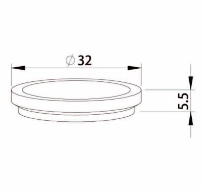 China Good Quality Bystronic Laser Cutting Machine Per-insulating Ceramic Ring 3-13113 For Bystronic Fiber Laser for sale