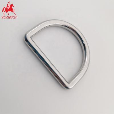 China Handbag ; Baggage; Sotck exchange ; Wallet ; Color Accessories Metal D Clip Of Clutch Etc. custom nickel large 41mm D Ring Flat Metal Bag Making for handbags for sale