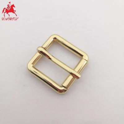 China Fashionable High Quality Metal Roll Gold 21mm Half Buckle for sale