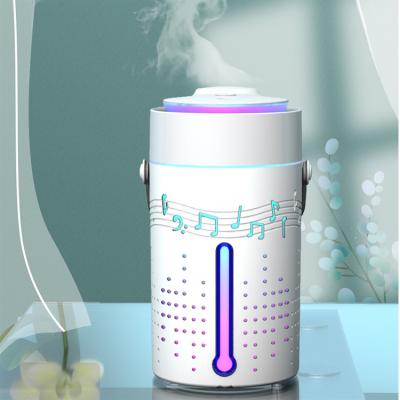 China Factory Price Cheap Home Air Humidification+Light Speaker Function Water Mist Desktop Humidifier With Speaker Function for sale