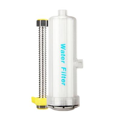 China 2022 hot sale household new shower stainless steel water clean and alkaline plastic cotton pp filter for sale