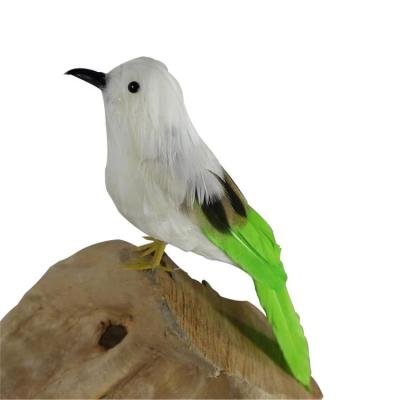 China Artificial Bird Idyllic Wedding Decorations Foam Bird Christmas Feather Simulation for sale