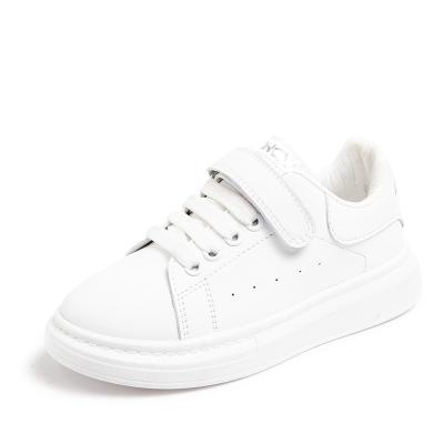 China PU Children's Fashion Sports Shoes Little White Shoes for sale