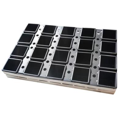 China Sustainable Factory Batch Customization Square Toast Boxes Rectangular Corrugated Bread Pan With Lid for sale