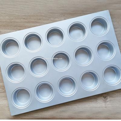 China Factory Direct Wholesale Viable Customized Heat Resistance Nonstick Roll Pan Cupcake Baking Pan Tray for sale