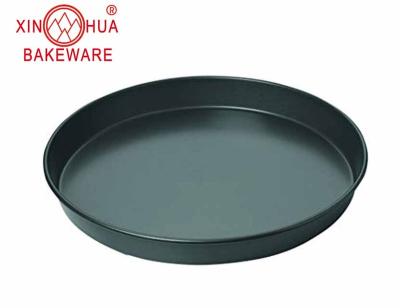 China Sustainable Factory Commercial Pizza Trays Professional Bakeware Round Non-Stick Pizza Pans for sale