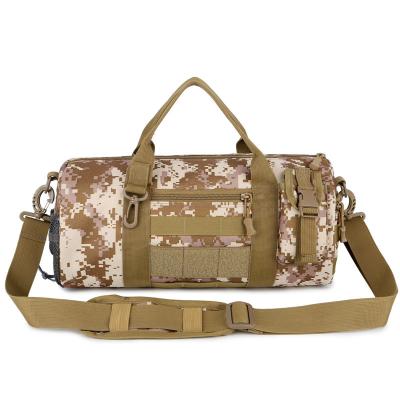 China Newest Promotional Popular Waterproof Polyester 600D Oxford Waterproof Tactical Duffel Bags For Man for sale