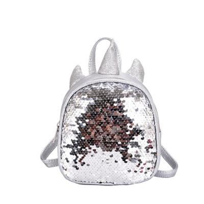 China Glitter Unicorn Bag 2020 New Hot Products Glitter Sequin Unicorn Backpack Women Backpack Cute Glitter Backpack For Girls for sale