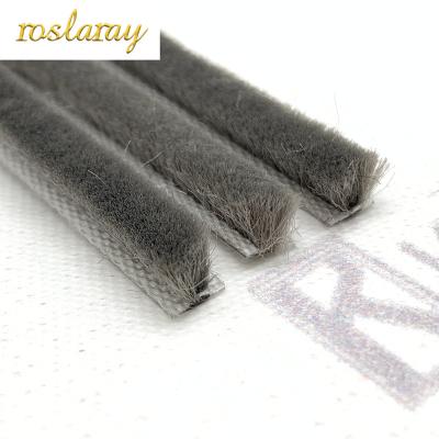 China Door factory price sliding door and window high quality aluminum wool pile silicone weatherstrip for sale