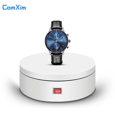 China Rechargeable 130cm/5.1inch Load Bearing Max 10kg Electric Turntable For Product Display 13CM for sale