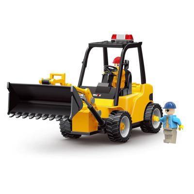 China Construction Toy Factory Direct Brand Hot Sale Educational Science Toys Bulldozer Toy 3+ Variable Building Blocks for sale