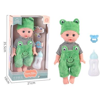 China 2022 New Interactive Toys for Girls Drinks and Wet Custom Vinyl Baby Dolls with Bottle and Pacifier for sale