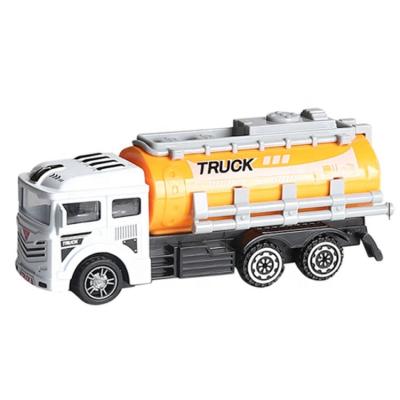 China Wholesale 2022 Scale Toy Factory Promotion Oil Tank Truck Model Diecast 1:48 Diecast Diecast Toys Truck For Sale for sale