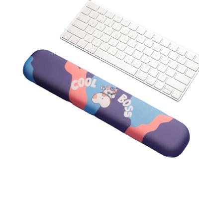 China With Wrist Rest Ergonomic Keyboard Wrist Rest Memory Shape Keyboard Protectors With Cute Dog Printing For Gaming/Working/Typing for sale