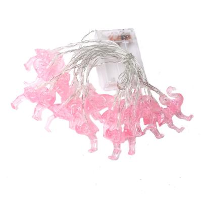 China New Flamingo Light Unique Fashion Waterproof Flamingo Led String Night Light Fairy Drip Lamps Mini Bulbs With Battery Box Ordered for sale