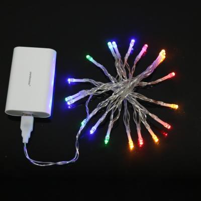 China 1.5M Battery Operated 1.5/2/3/4/5/10m 10 LED Fairy Lights LED String Lights Christmas Wedding Party Christmas LED Decorations for sale