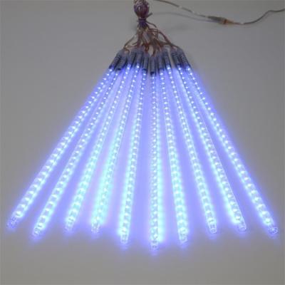 China IP 65 Connectors Christmas Meteor Rain LED Strip Light Waterproof Outdoor Garland Decoration Lights For Holiday Electric String Lights For Home Gutter Tree for sale