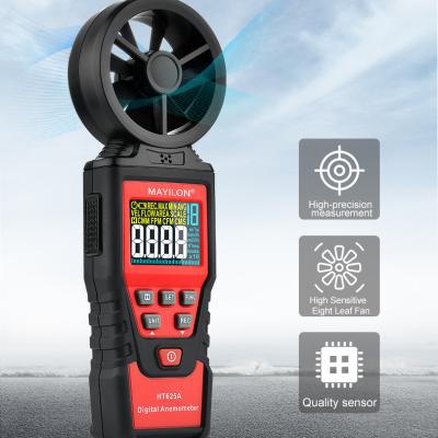 China HT625A Wind Speed ​​Sensor MAYILON HT625A High Accuracy Handheld Digital Anemometer for sale