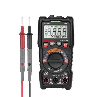 China Professional Multimeter Digital Range Multimeter Ohm Capacitance MAYILON HT113C Digital Auto Multimeter HT113C DC Hertz AC Multimeter for sale