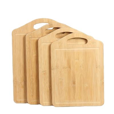 China Sustainable Kitchen Accessories Chopper Household Dough Fruit Vegetable Bamboo Cutting Board for sale