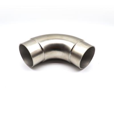 China Indoor/Outdoor Vent Elbow 90 Degree Stainless Steel Elbow For Stair Railing for sale