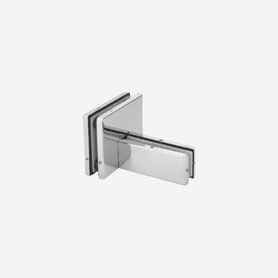 China Shower Room/Meeting Room/Bathroom Modern Design Stainless Steel Fittings Shower Room Flange Glass Sliding Door Clip for sale