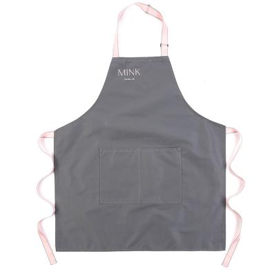 China Wholesale Cheap Professional High Quality Casual Chef Kitchen Waterproof Cooking Apron New With Logo for sale