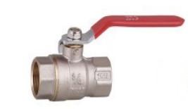 China 16 Bar Pressure Brass Ball Valve Thread Type with S / S Handle Material for sale