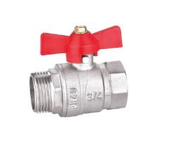 China Industry Grade Max 16 bar Pressure Brass Ball Valve Withstands High Pressure and Temperature for sale