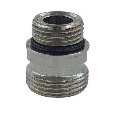 China Chromed Brass Reducing Union Thread Fittings With NBR O-Ring for sale