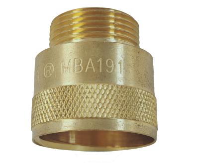 China Round Head Code Brass Color Male Thread Fitting For Industrial Applications for sale