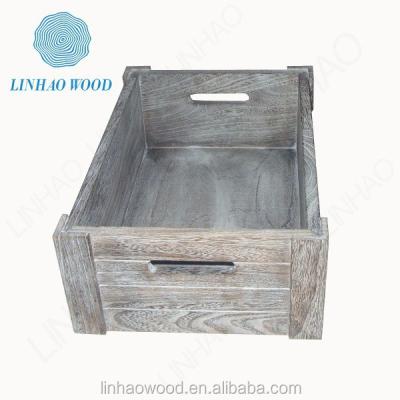 China New products decorative vintage wooden crates wholesale en venta