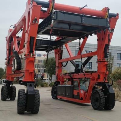 China 80 Ton Mobile Gantry Crane Truck spreizen Dieseldie energie-Batterieleistung Fördermaschinen-Hersteller zu verkaufen