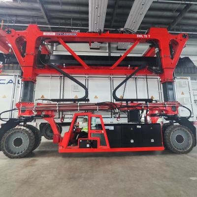 Cina Container Straddle Container、Cargo Handling Vehicle、Electric Straddle Carrier、Electric Container Straddle Carrier in vendita