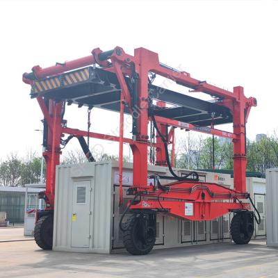 China High-Performance Container Straddle Carrier for Port Operations zu verkaufen