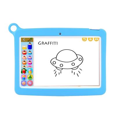 China New Arrival Shockproof Educational Price 10 Inch Android Learning Kid Tablet With Silicone Case Holder for sale