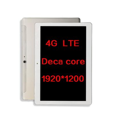 China wholesale 4G 10 Inch MTK 6797 X20 Deca Core Android 8.0 4G RAM Tablet for sale