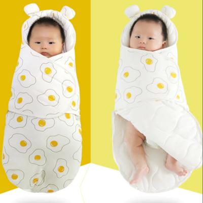 China Breathable Indoor Knit Baby Rompers Active Cute Colorful Baby Print Sleeping Bag For Newborn Baby 0-24M for sale