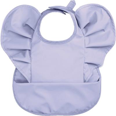 China Whosale Washable Baby Tumbler OEKO-TEX 100 PU Liner Newborn Waterproof Baby Bibs for sale