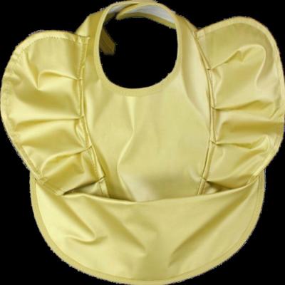 China Mealtime Reusable Baby Bib Sale 100% Baby Bib Antibacterial Warm Waterproof Baby Bib Kids Bib With String for sale