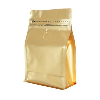 China Food Grade Quality Assurance Professional Made Soft Packaging Customized Colors Zipper Coffee Bags for sale