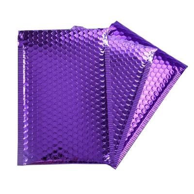 China Strong Adhesive/Shock-Resistance/Waterproof/Nice Printing Manufacturers Selling Shock Absorption Express Packing Tamper-Evident Metallic Bubble Envelopes for sale