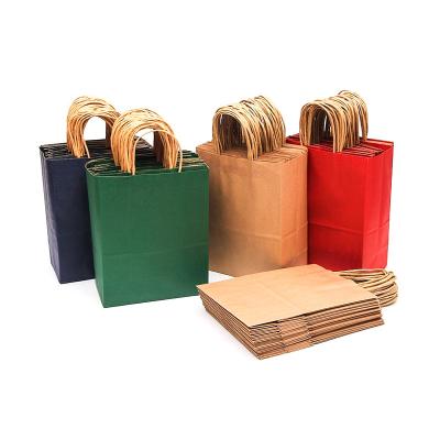 China Hot Selling Recyclable Custom Logo Bag Handle Gift High-Grade Material Strong Paper Bag Bronzing Gift Bag Shopping for sale