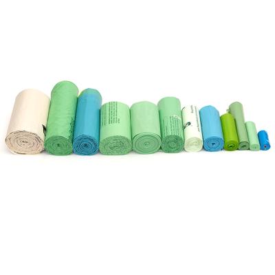 China Good Quality Roll Biodegradable Compostable Home Biodegradable Garbage Bag Compostable Garbage Bags Biodegradable Plastic Bag for sale